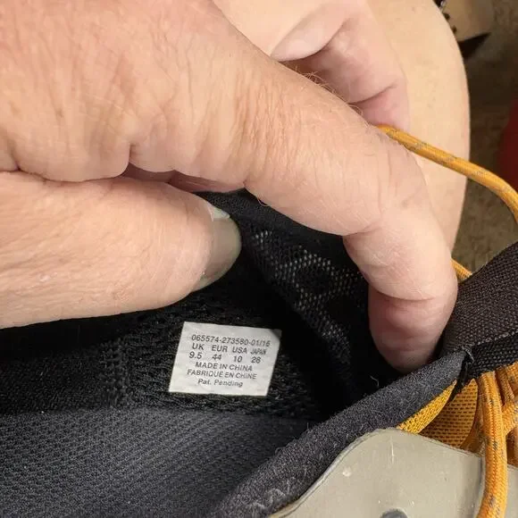 ARC’TERYX Acrux SL Approach Men’s 10 Gray Hiking/ Trail Running Shoes Vibram - Picture 12 of 12